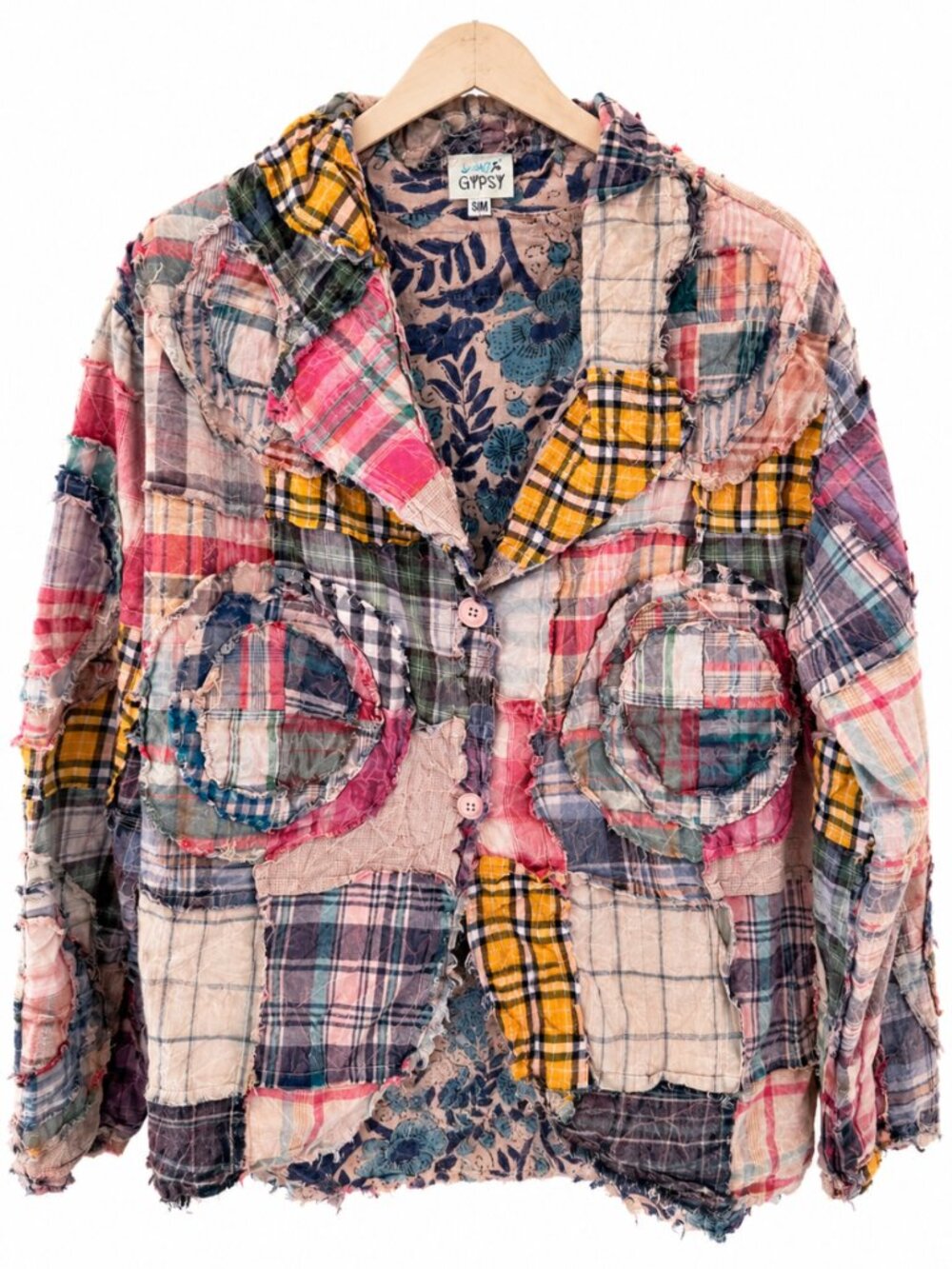 JADED GYPSY CIRCLE AROUND PATCHWORK JACKET - Picture 3 of 8